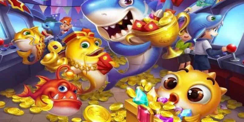 Nhiều vũ khí bắn cá cho người chơi lựa chọn