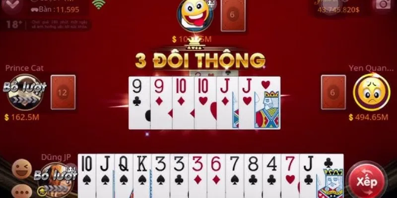 Phần mềm hack tiến lên được sử dụng nhiều