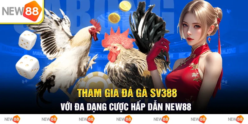 Tham Gia Đá Gà Sv388 Với Đa Dạng Cược Hấp Dẫn New88