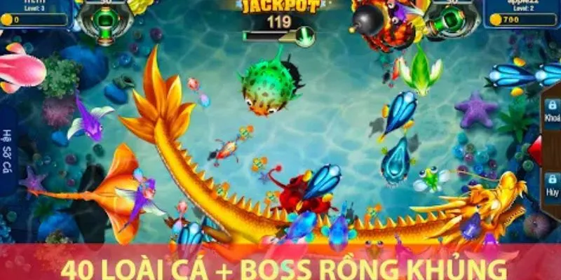Tổng quan về tựa game bắn cá rồng vàng
