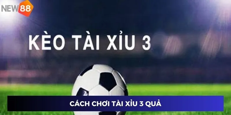 Cách chơi tài xỉu 3 quả