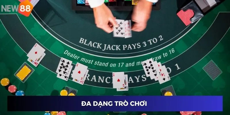 Đa dạng trò chơi 