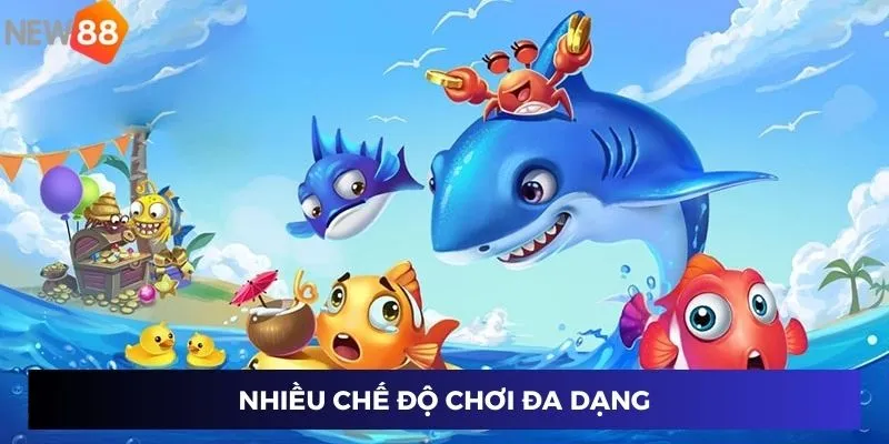Nhiều chế độ chơi đa dạng