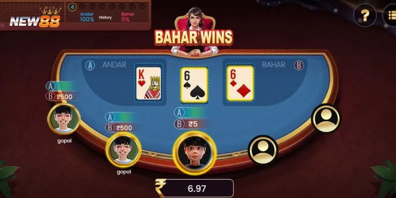 Khám phá xác suất thắng trong trò chơi Andar Bahar