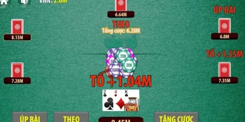 Cách tính điểm nhanh trong bài cào