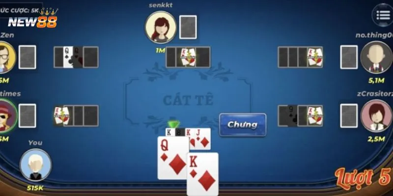 Tìm hiểu luật chơi bài cát tê cơ bản