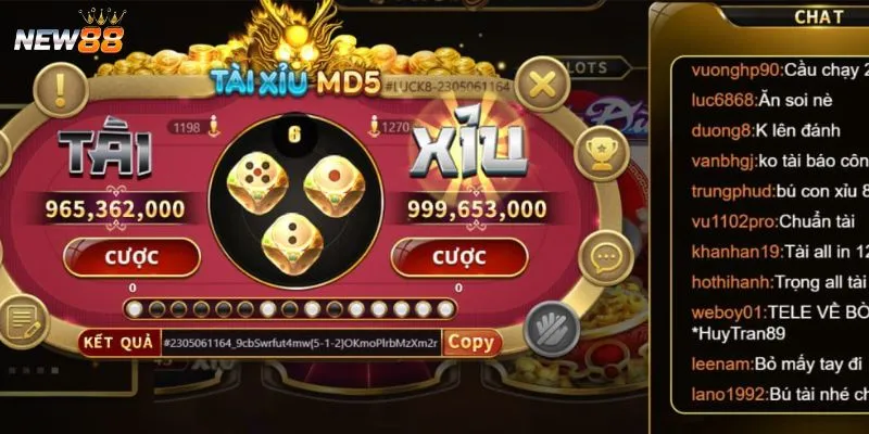 Tìm hiểu về tài xỉu MD5 