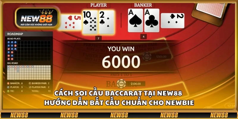 Cách soi cầu Baccarat tại New88 – Hướng dẫn bắt cầu chuẩn cho newbie
