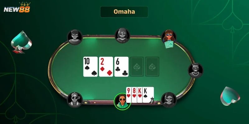 Phân biệt Poker Omaha với Texas Hold'em