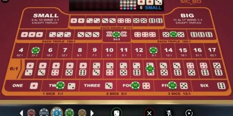 Các loại cược Sic Bo thịnh hành 