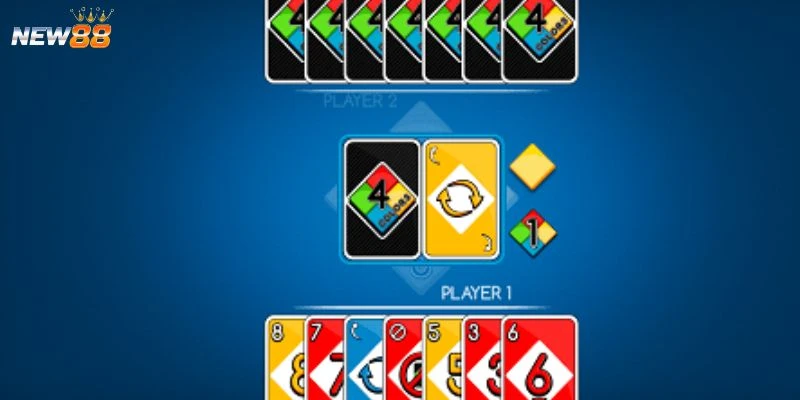 Khám phá các quân bài phổ biến trong uno