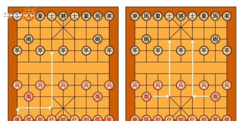 Những thế khai cuộc phổ biến trong cờ tướng