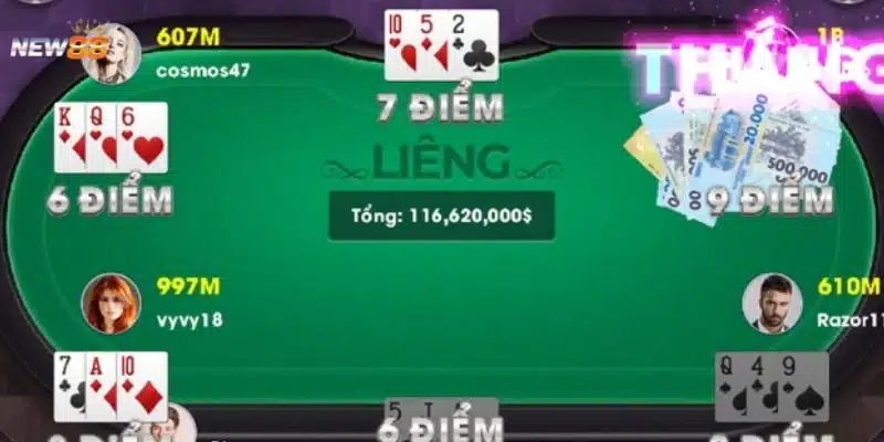 Khám phá các tổ hợp bài mạnh trong liêng